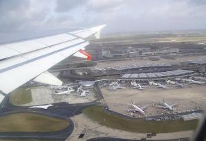 landing at roissy
